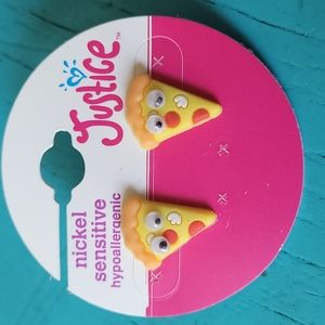 NWT Pizza Googly Eyes Earrings